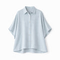 The Élysia Luxe Shirt – Sky Mist