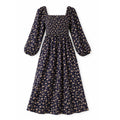 The Nyra Luxe Dress – Midnight Bloom