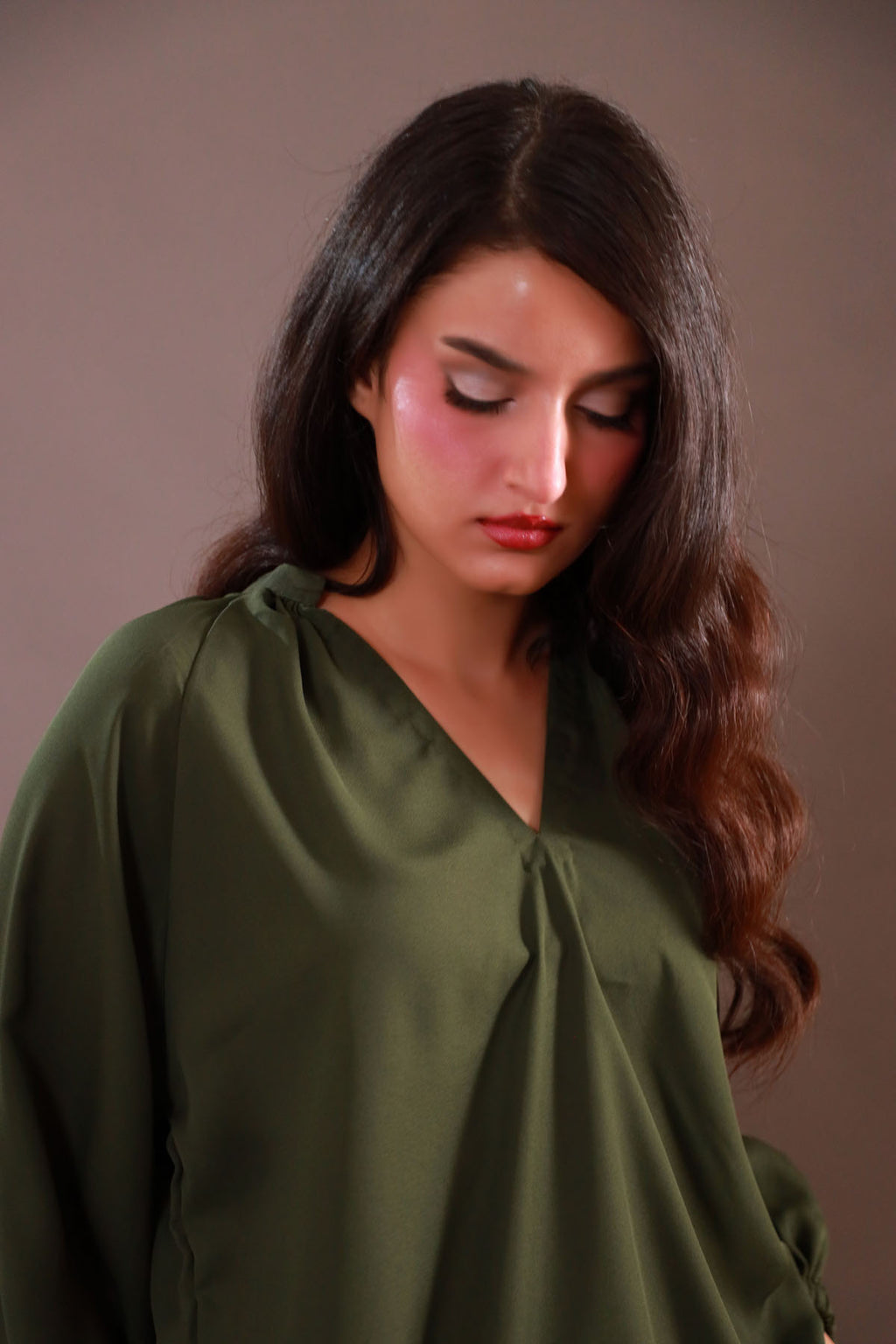 The Zayra Luxe Set – Olive Essence