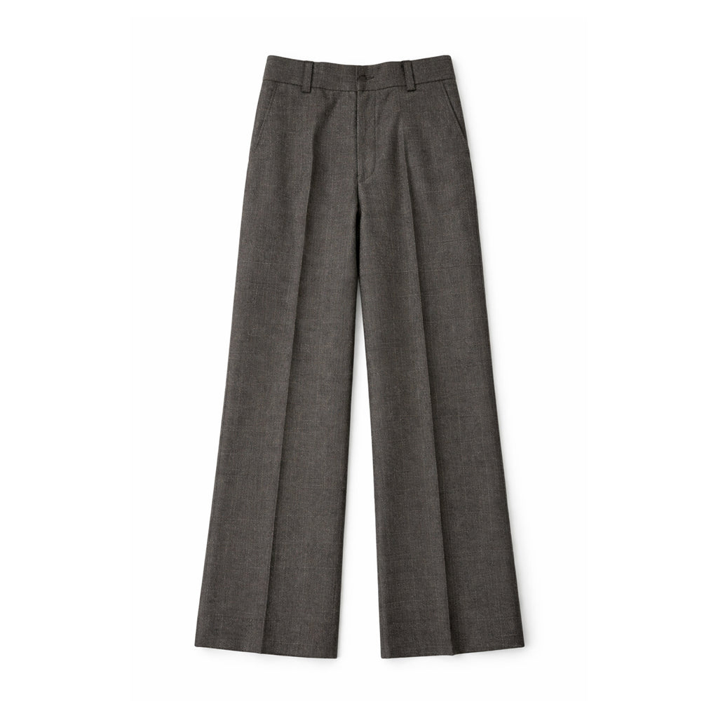 The Virelle Luxe Trousers – Charcoal Form