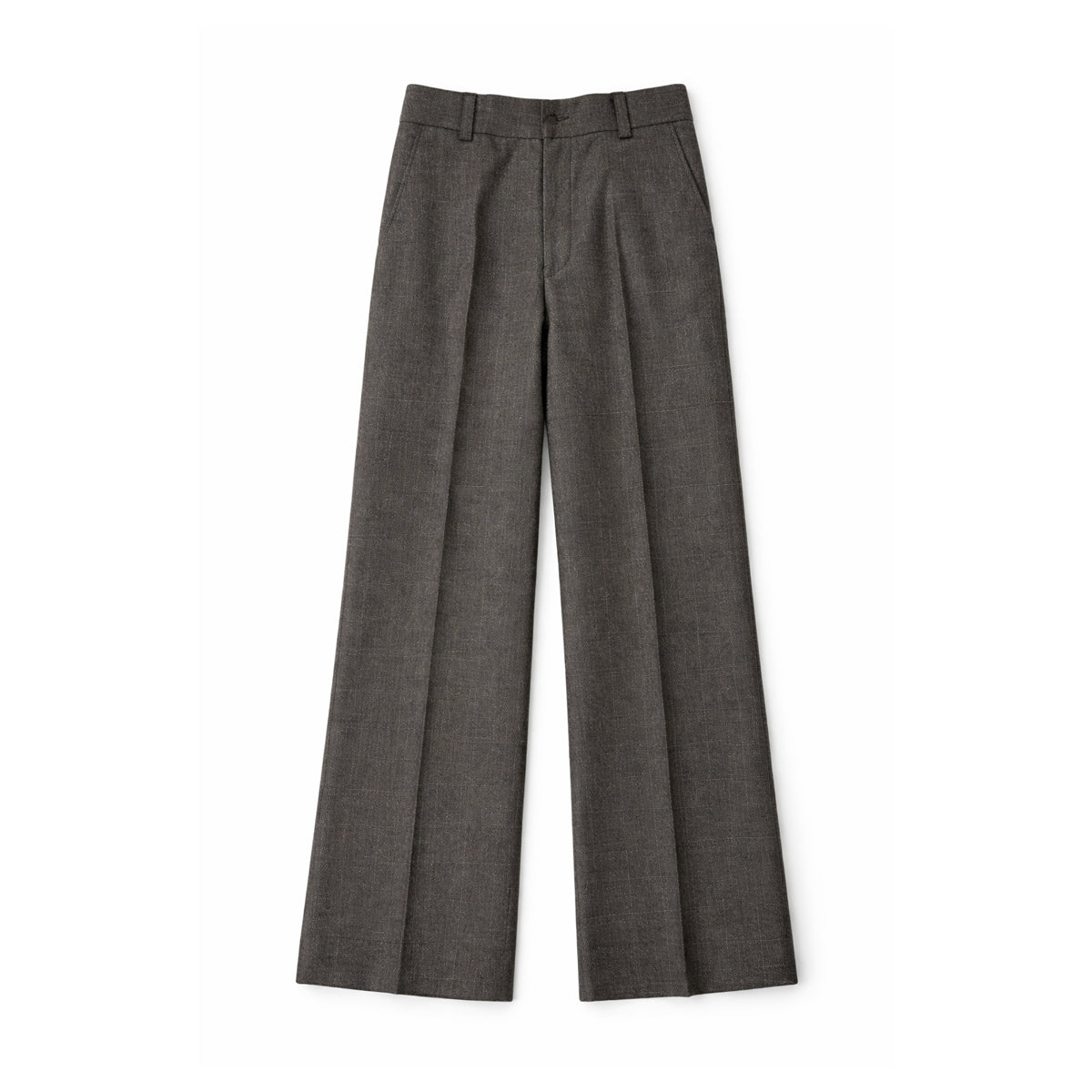 The Virelle Luxe Trousers – Charcoal Form