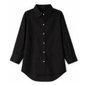 The Nyelle Luxe Shirt – Noir Essence