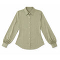 The Zayelle Luxe Shirt – Sage Form