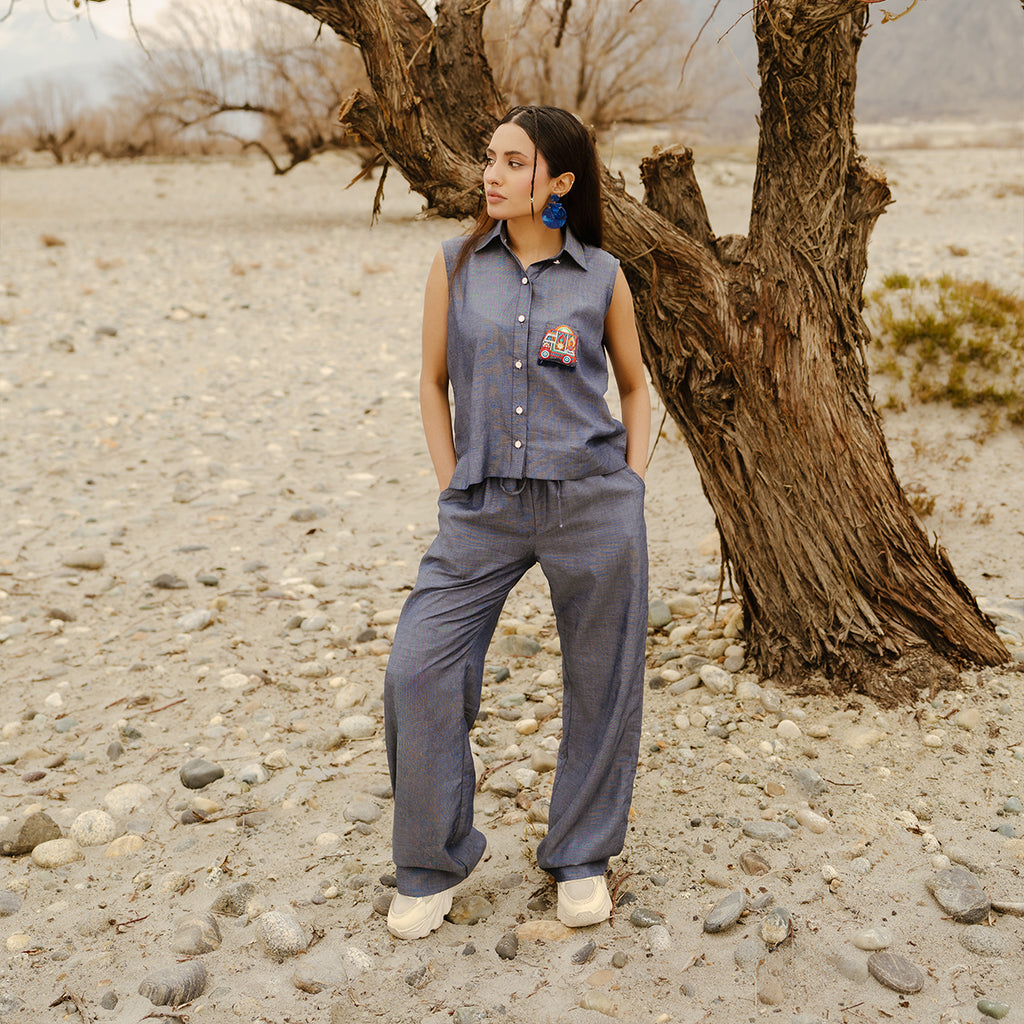 The Mehran Luxe Set – Indigo Heritage