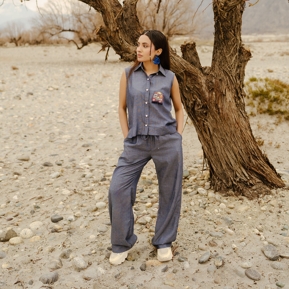 The Mehran Luxe Set – Indigo Heritage