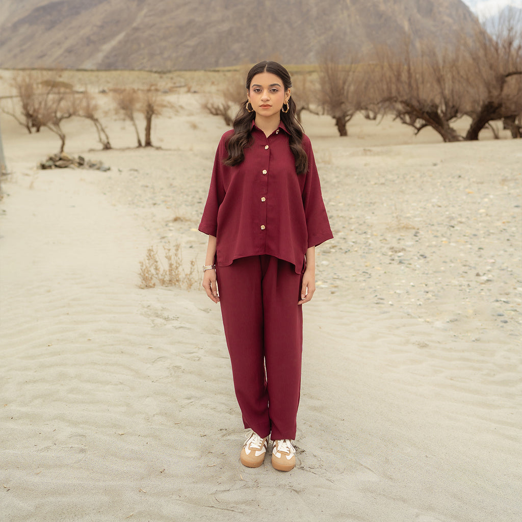 The Seraphine Luxe Set – Royal Burgundy