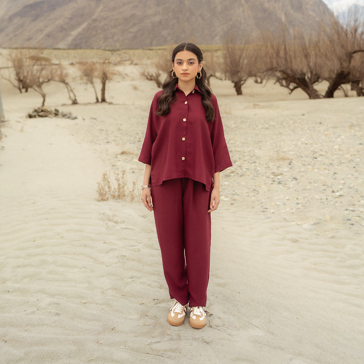 The Seraphine Luxe Set – Royal Burgundy