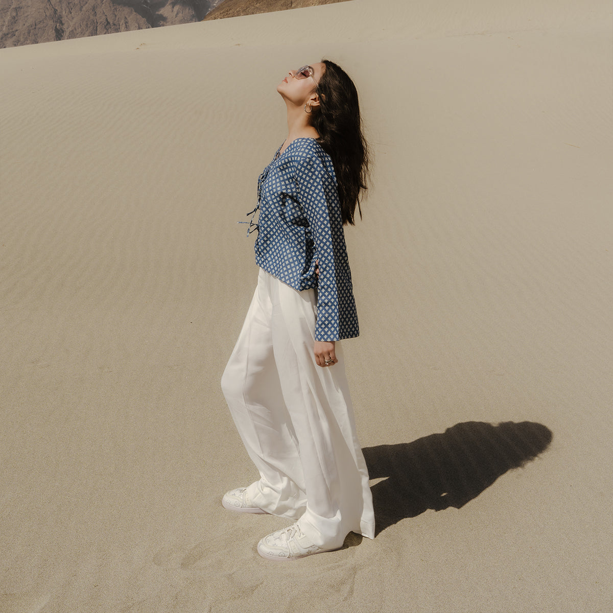The Sorelle Tailored Trousers – Ivory Form