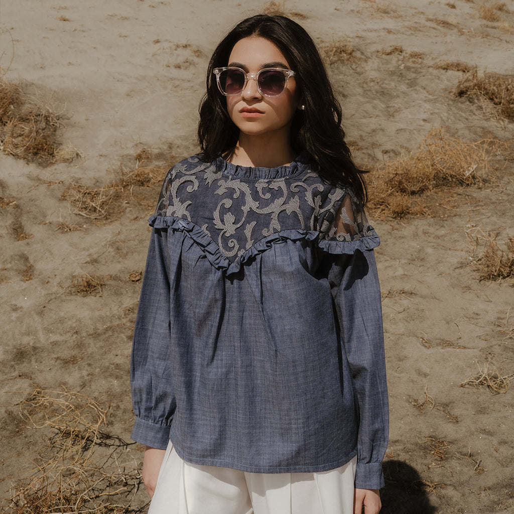 The Elowen Heritage Blouse