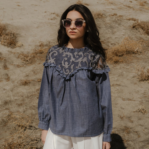 The Elowen Heritage Blouse