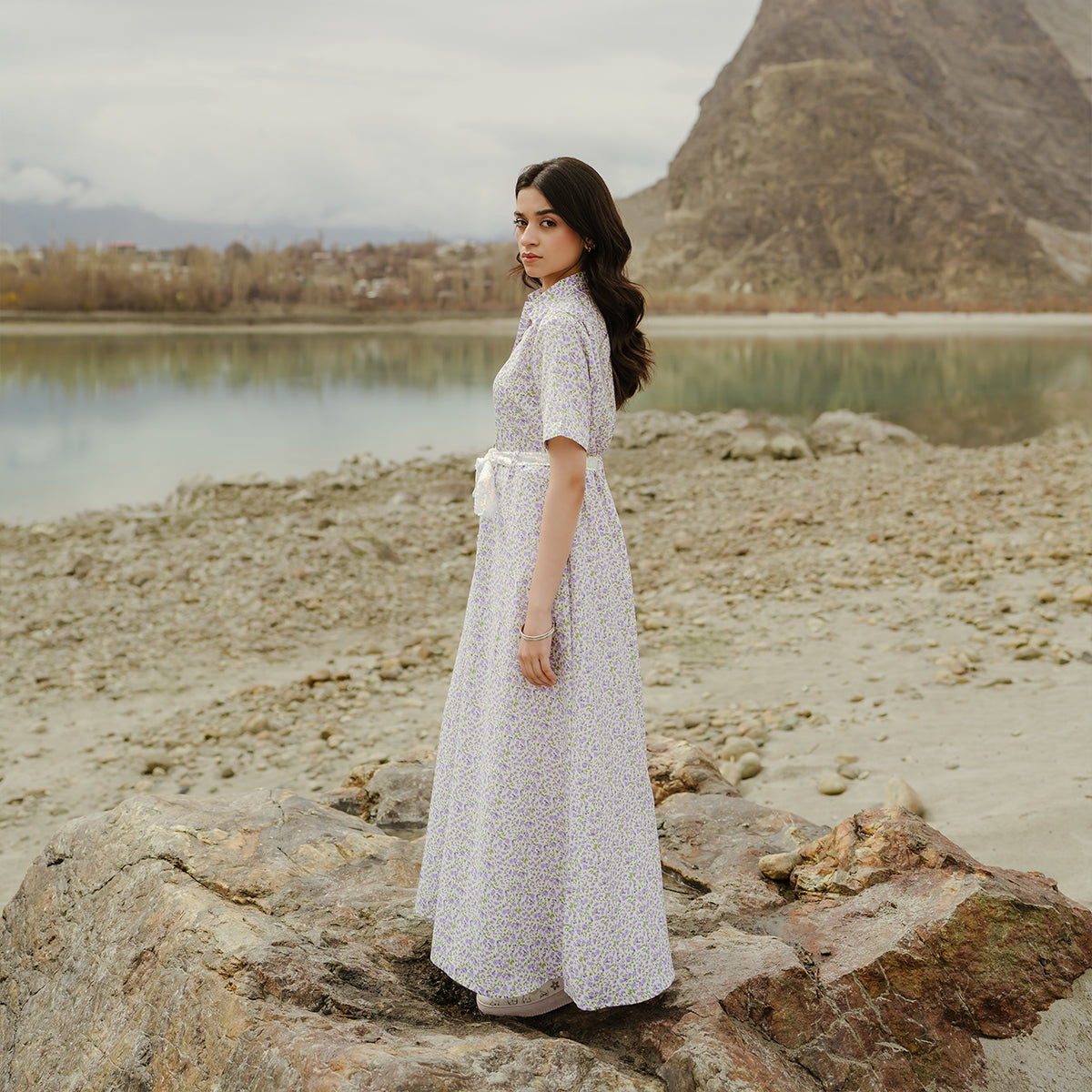 The Elaris Luxe Dress – Meadow Bloom