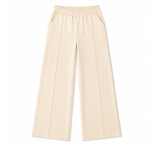 Essential Wide Leg  Brown Trouser