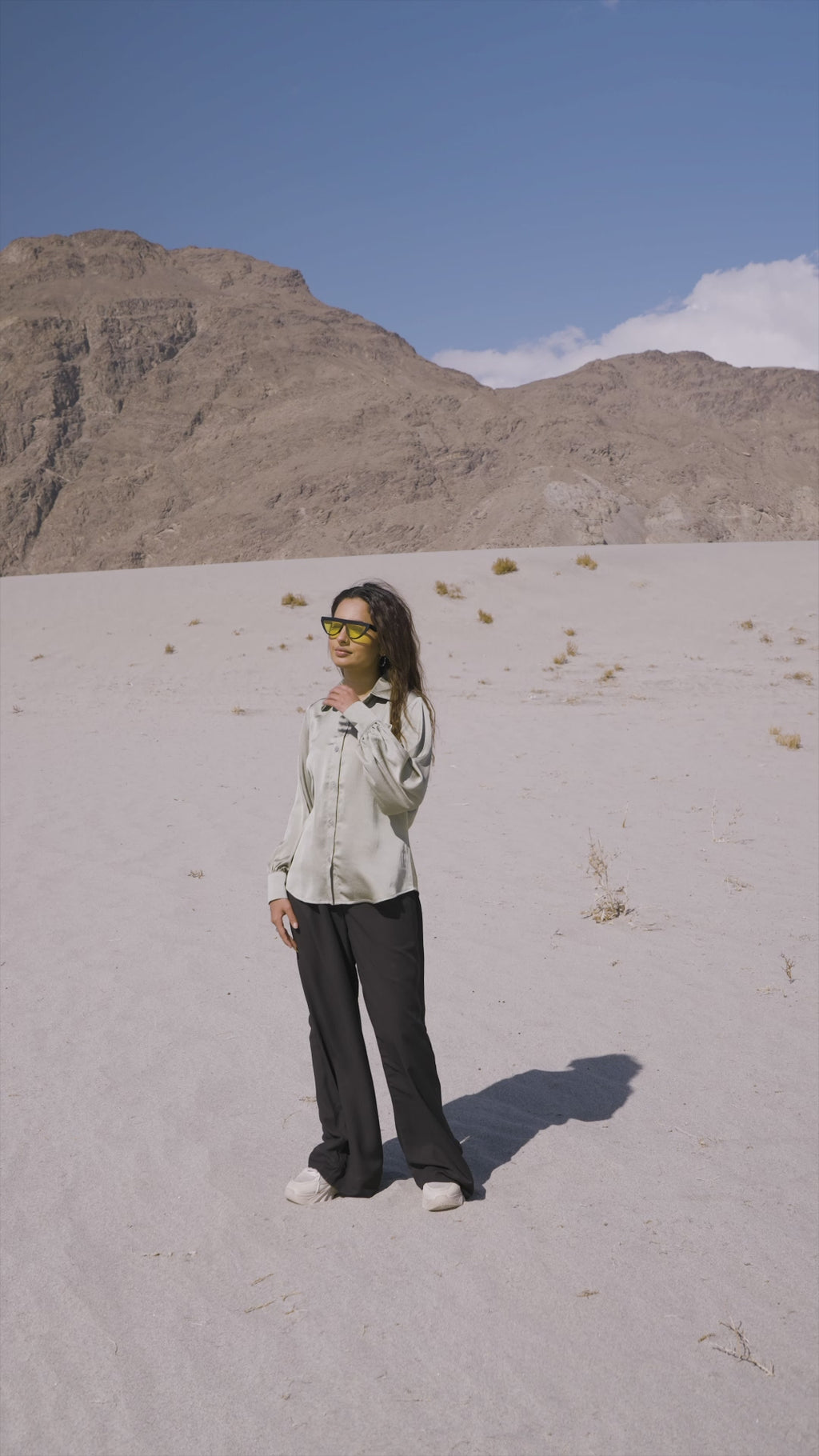 The Zayelle Luxe Shirt – Sage Form