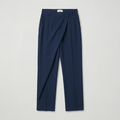 The Virelle Drape Trousers – Midnight Navy